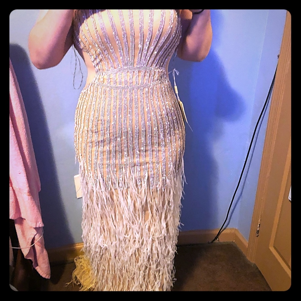 Jasz Couture Prom Dress Size 14 Diamonds